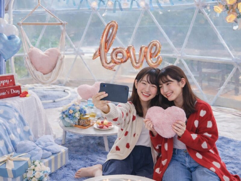 バレンタイン デコレーションルームプラン登場🍫