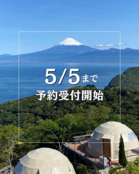 5/5までのご予約受付を開始いたしました✨